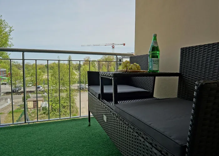 Hogulu - 3 - Raum - App 27 Mit Balkon Direkt Im Zentrum